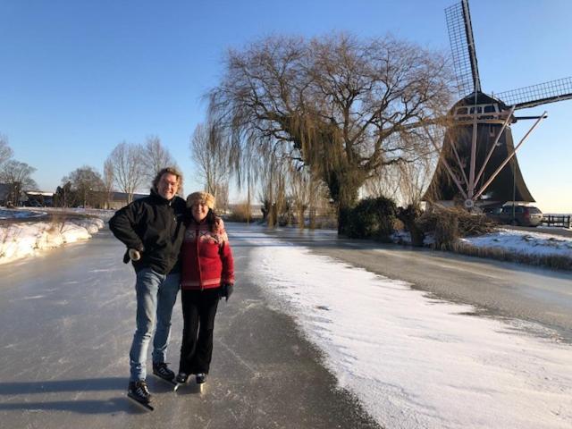 Mondriaanmolen, A Real Windmill Close To Amsterdam 阿布考德 外观 照片
